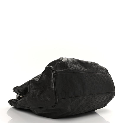 Gucci Guccissima Vitello Tender Large Sukey Tote Testa di Moro 4 of 9