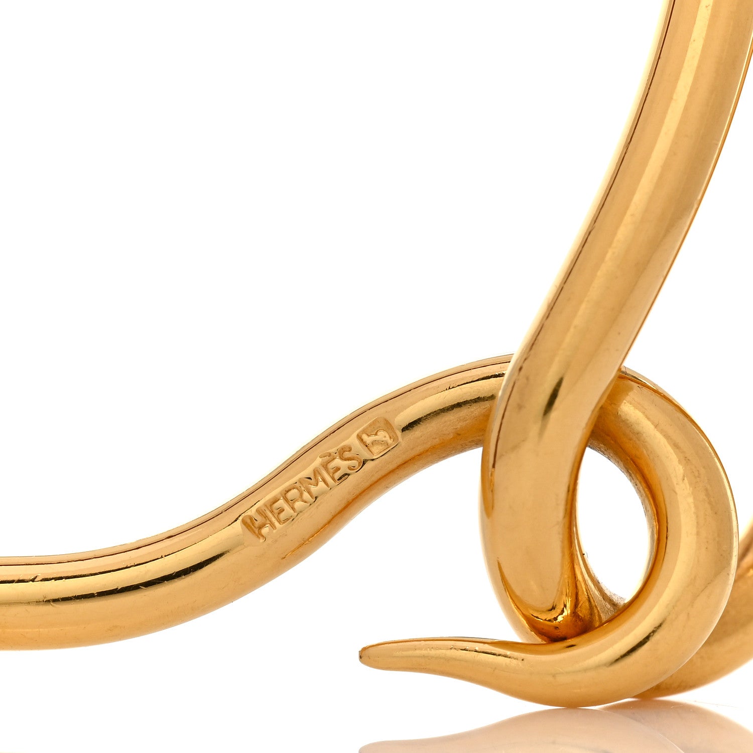 Hermes Swift Jumbo Hook Bracelet Gold 4 of 4