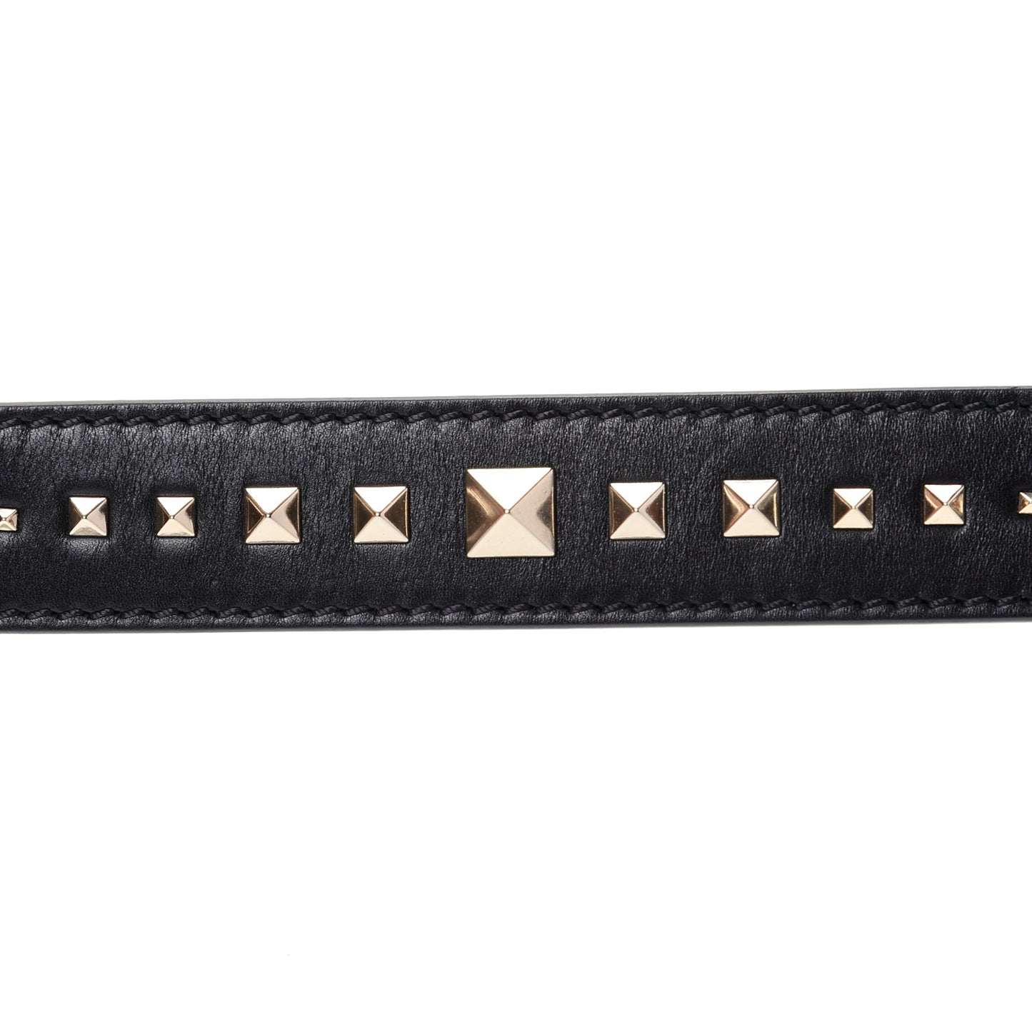 Nappa Rockstud Shoulder Strap Black