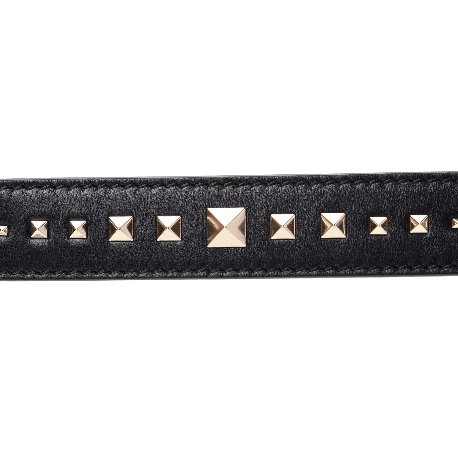 Valentino Garavani Nappa Rockstud Shoulder Strap Black 4 of 5