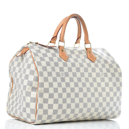 Louis Vuitton Damier Azur Speedy 35 3 of 16