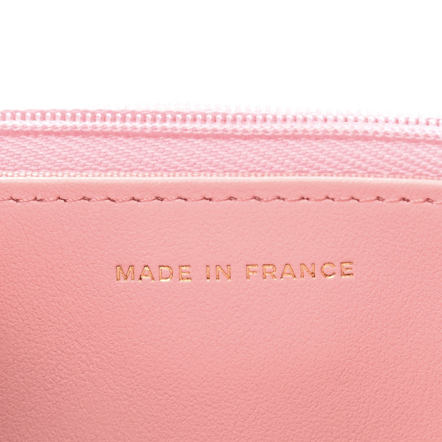 Chanel Caviar Quilted Wallet on Chain WOC Light Pink 6 of 11
