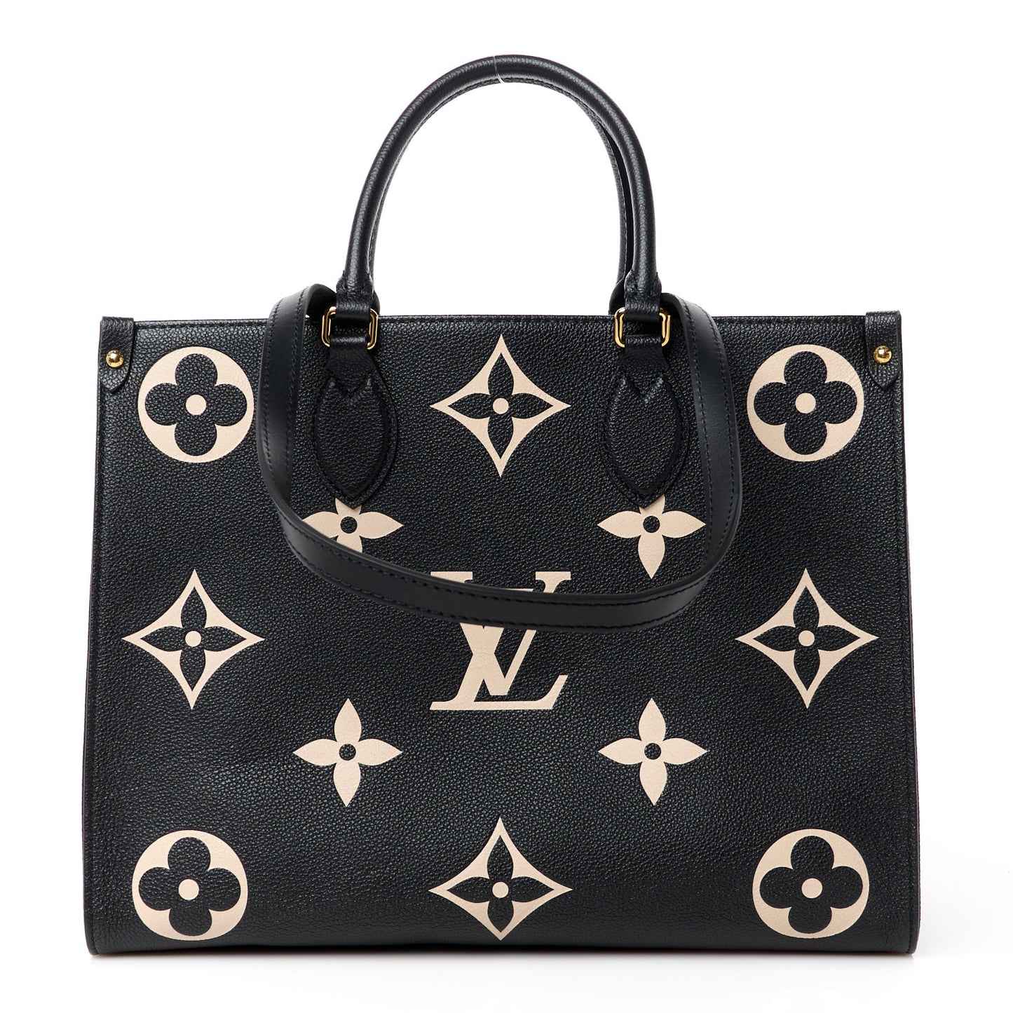 Empreinte Monogram Giant Onthego MM Black Beige
