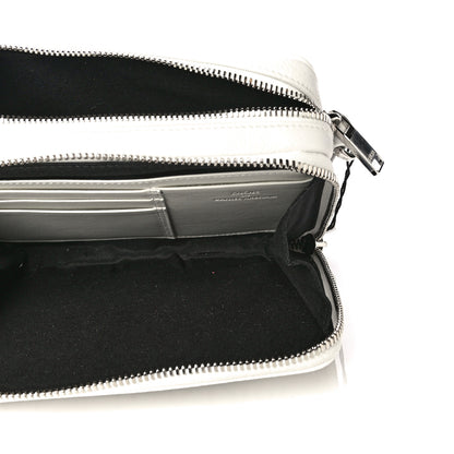 Christian Dior X DANIEL ARSHAM Grained Calfskin Newspaper Messenger White 5 of 9