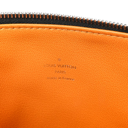 Louis Vuitton Lambskin Embossed Monogram Coussin MM Black 6 of 9