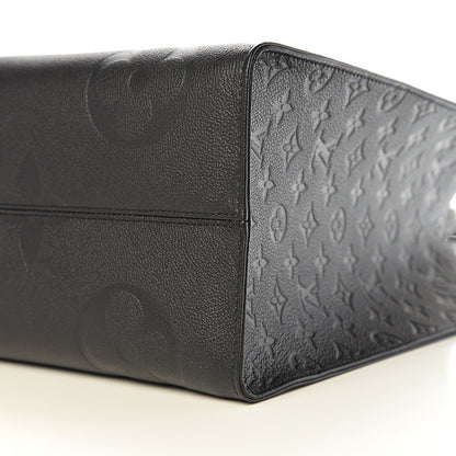 Louis Vuitton Empreinte Monogram Giant Onthego GM Black 9 of 11