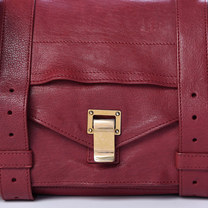 Proenza Schouler Lambskin Medium PS1 Satchel Chianti 13 of 18