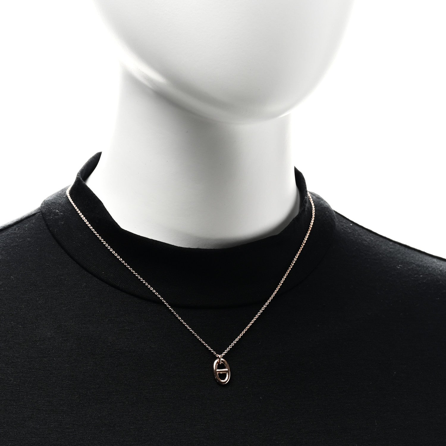 Hermes 18K Rose Gold PM Farandole Pendant Necklace 2 of 5