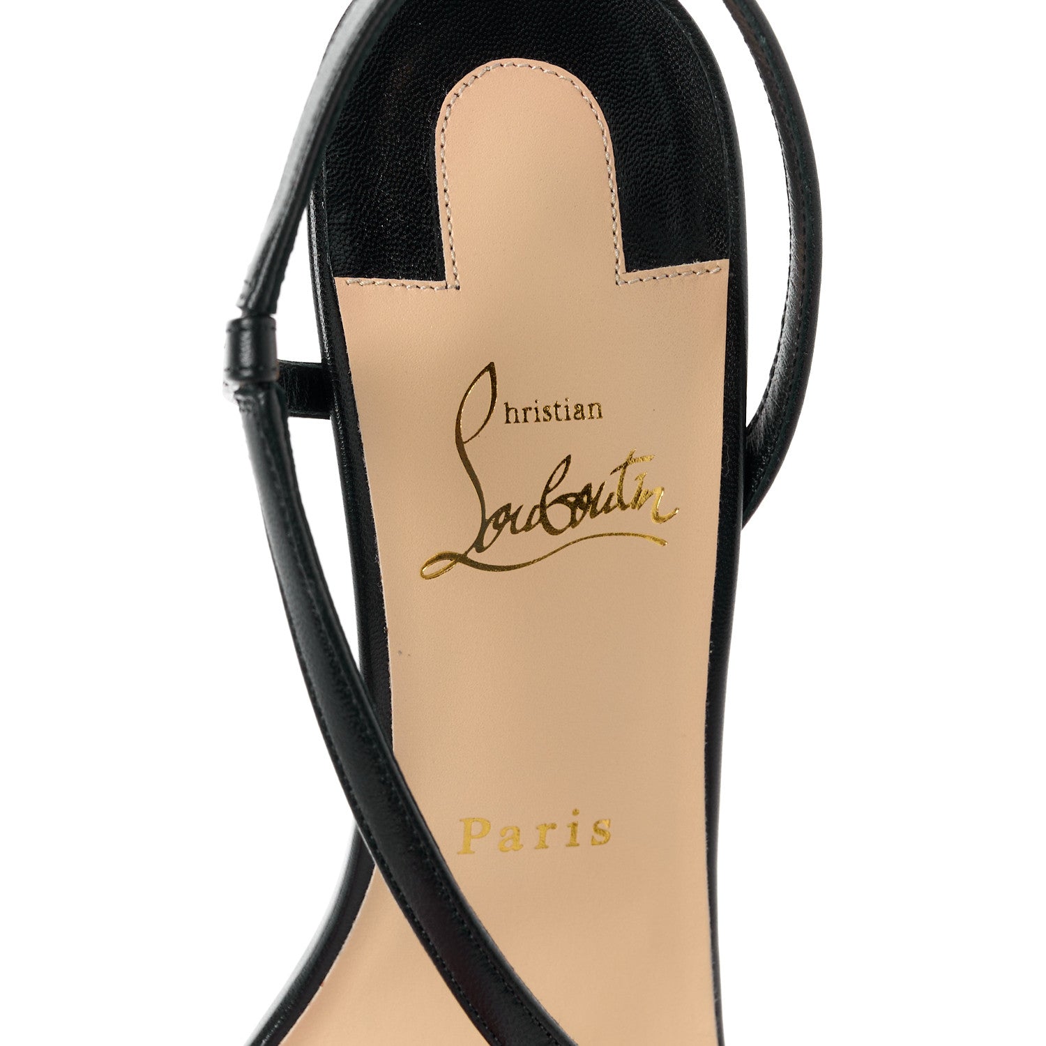 Christian Louboutin Nappa Rosalie 100 Sandals 41 Black 7 of 8