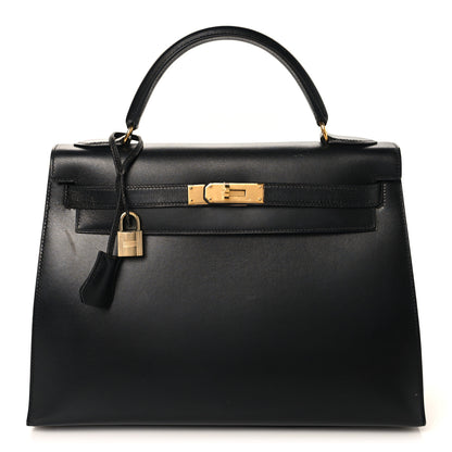 Hermes Box Kelly Sellier 32 Black 1 of 37