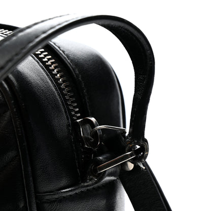 Saint Laurent Calfskin Matelasse Monogram Lou Camera Bag Black 14 of 21