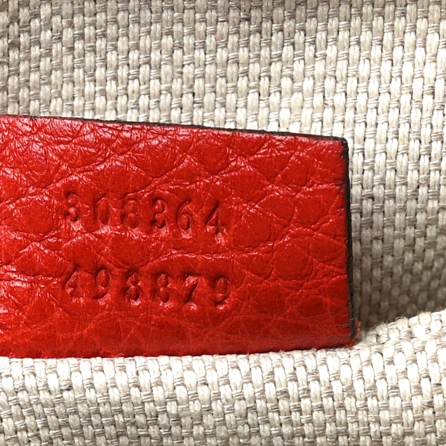 Pebbled Calfskin Small Soho Disco Bag Tabasco Red