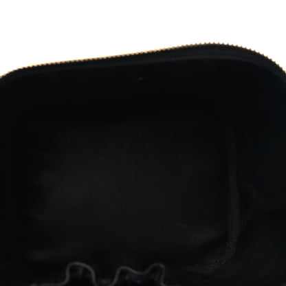 Chanel Caviar Vanity Cosmetic Case Black 5 of 7