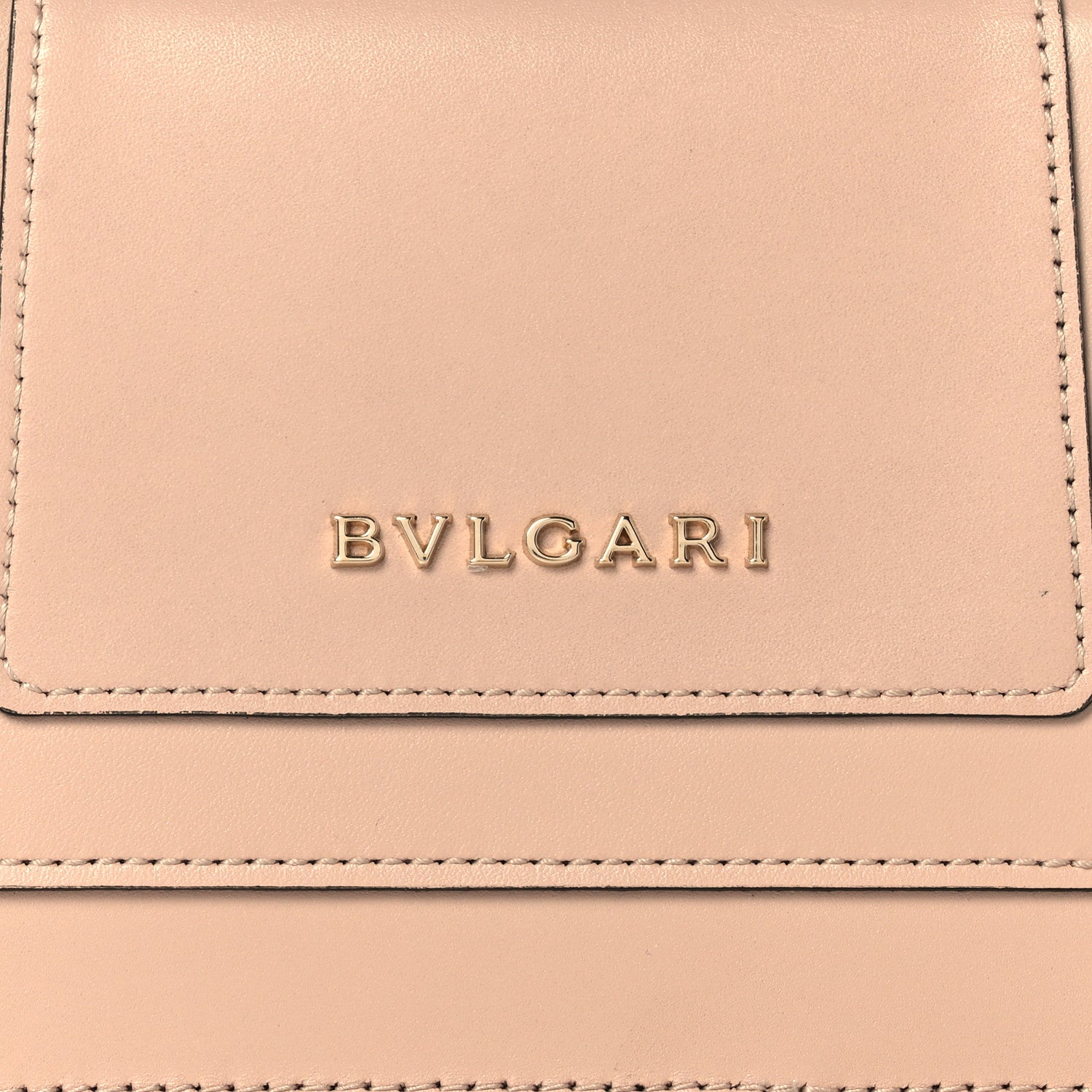 Bulgari Calfskin Mini Serpenti Forever Flap Clutch Light Pink 9 of 12