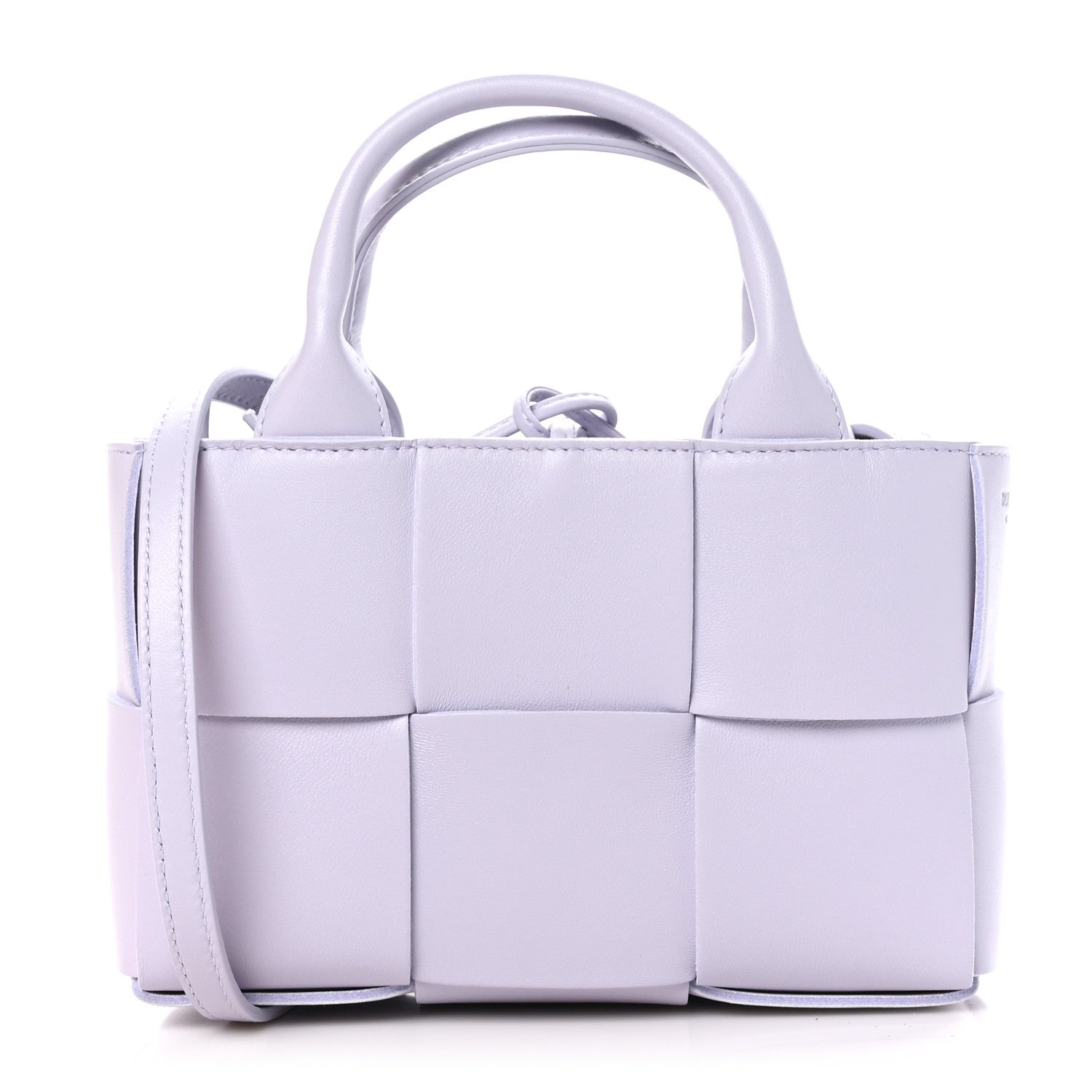 Bottega Veneta Calfskin Maxi Intreccio Candy Arco Tote Mirth Washed 1 of 10