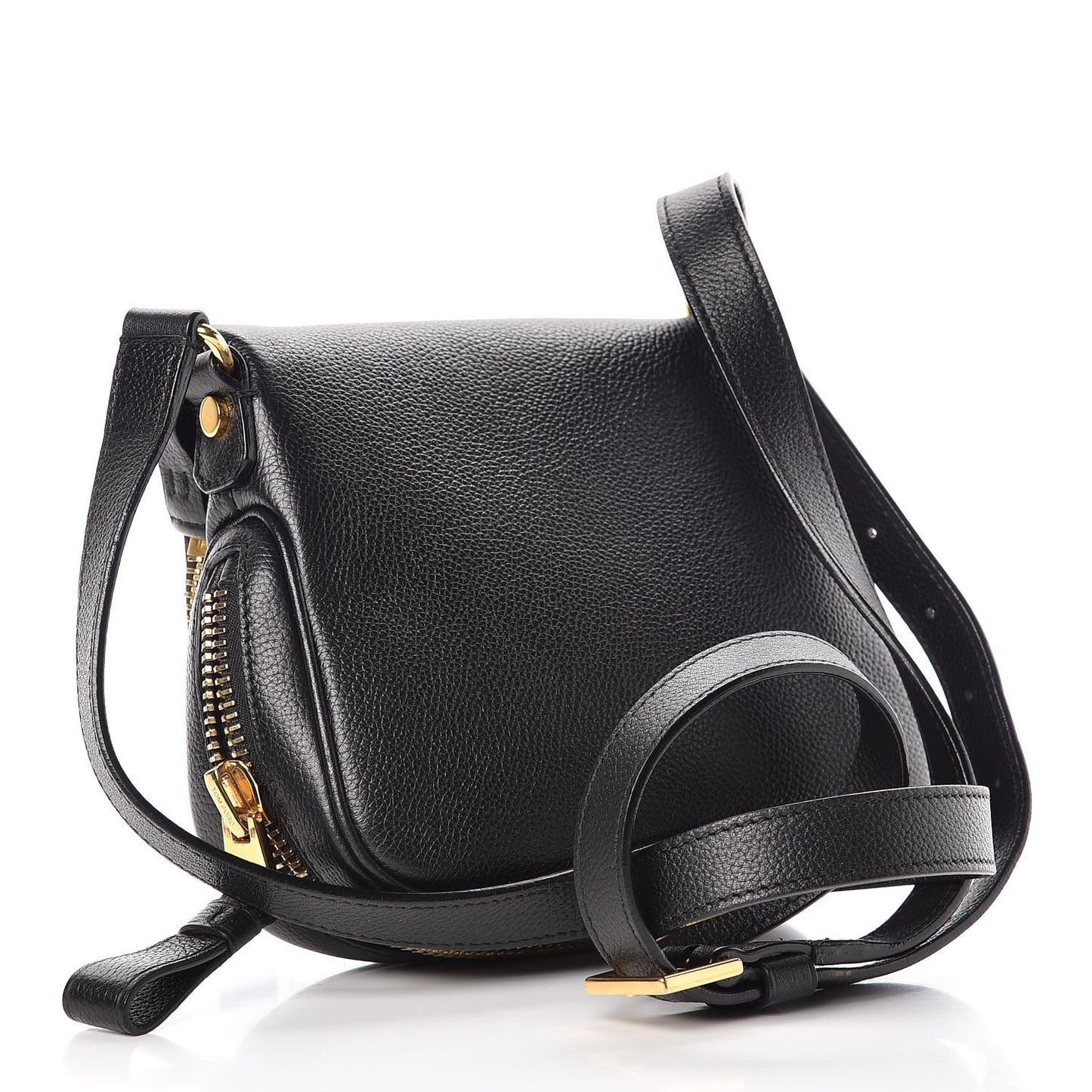 Calfskin Mini Jennifer Crossbody Bag Black