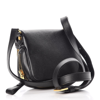 Tom Ford Calfskin Mini Jennifer Crossbody Bag Black 3 of 7