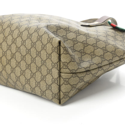 Gucci GG Plus Monogram Medium Signature Web Loop Tote Brown 7 of 10