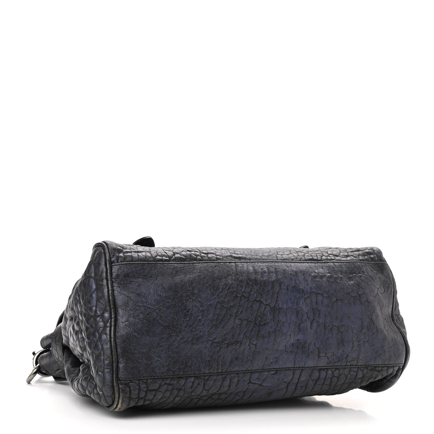 Mulberry Metallic Shrunken Calfskin Alexa Midnight Blue 3 of 10