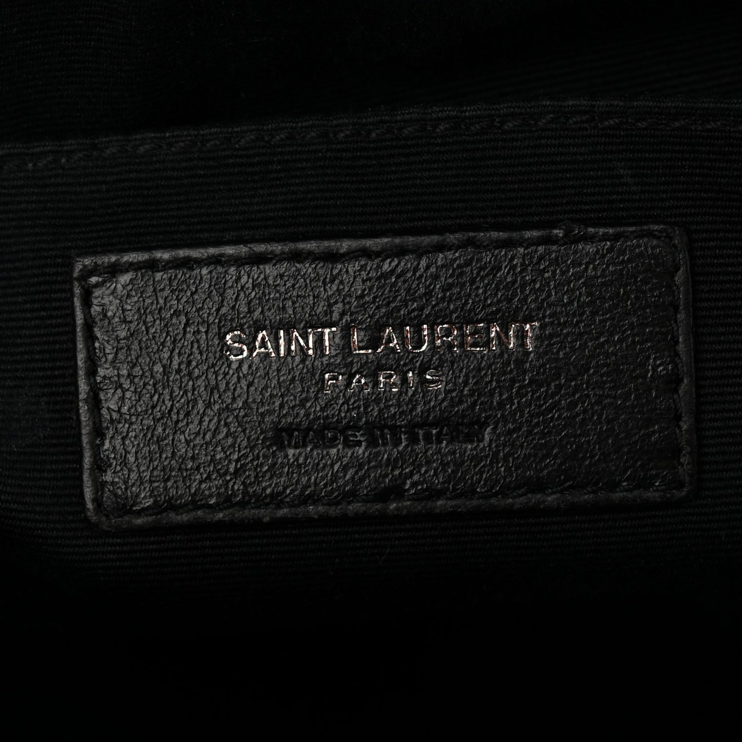 Calfskin Matelasse Monogram Lou Camera Bag Black