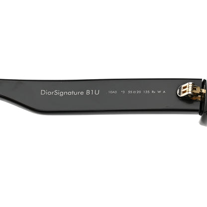 Christian Dior Acetate DiorSignature B1U Butterfly Sunglasses Black 5 of 8