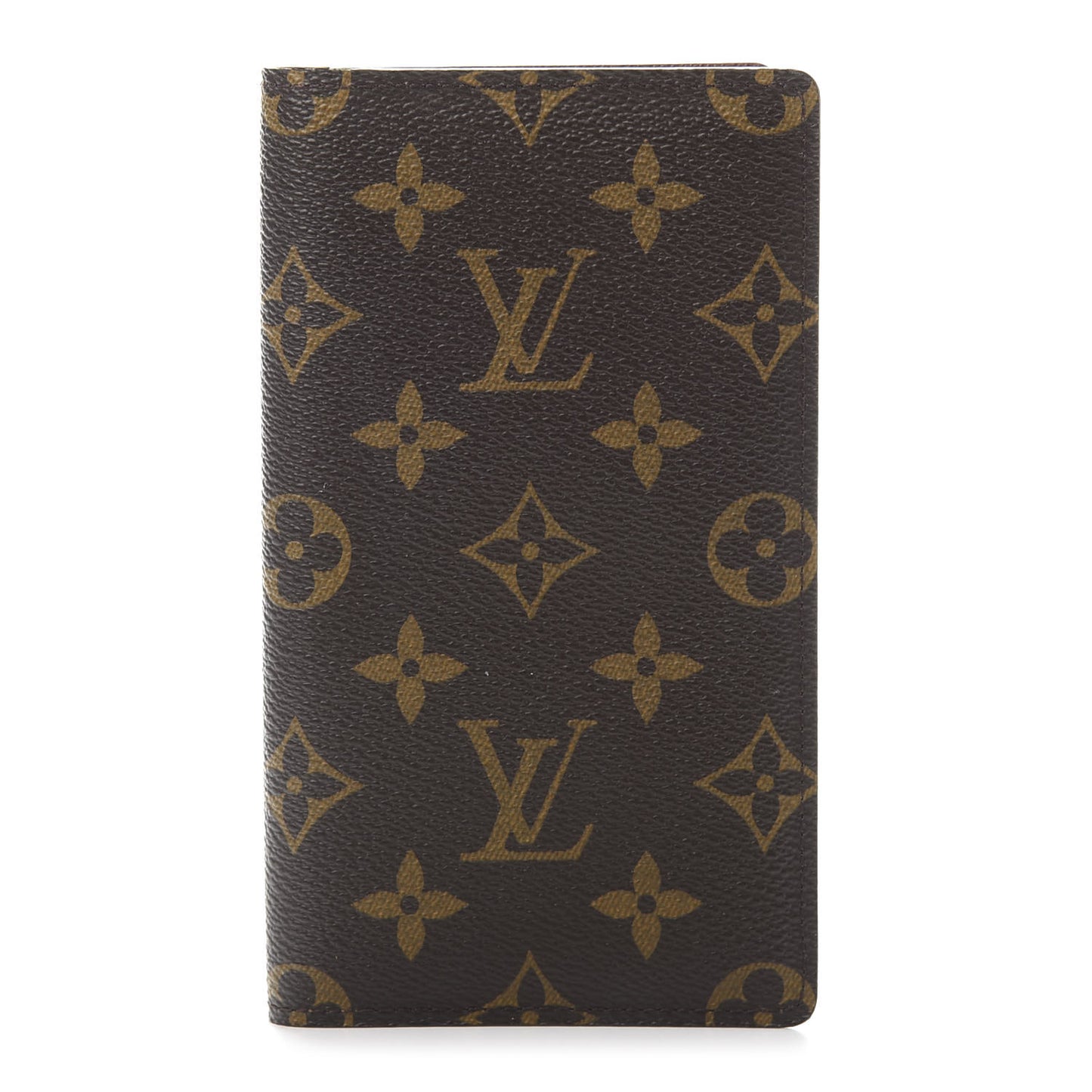Monogram Checkbook Holder Case Wallet