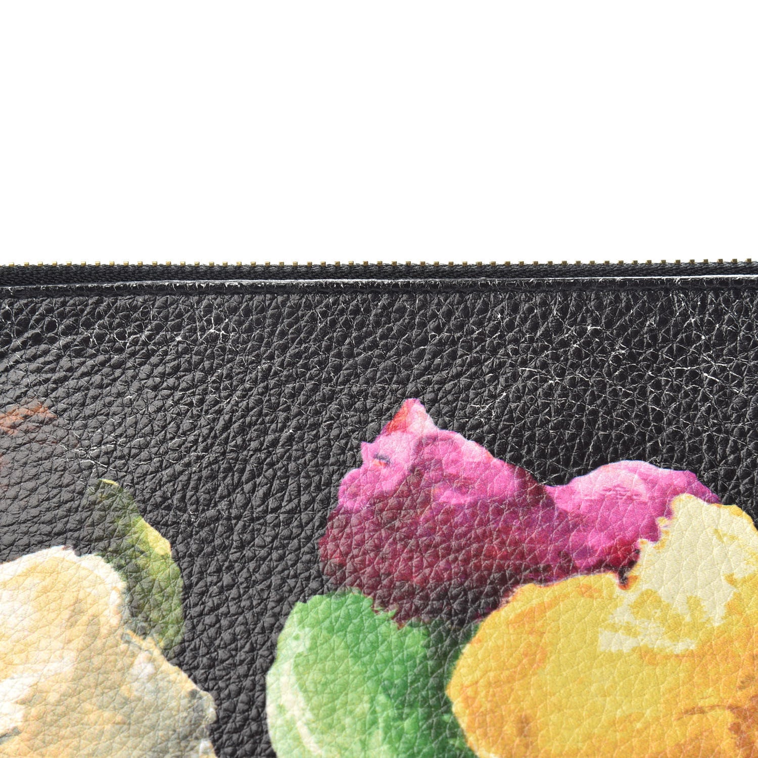 Dolce & Gabbana Vitello Stampato Ice Cream Pouch Black Multicolor 8 of 9