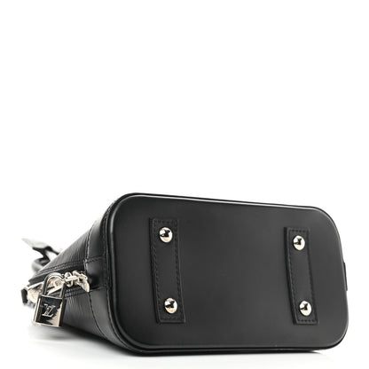 Louis Vuitton Epi Alma BB Black 4 of 12