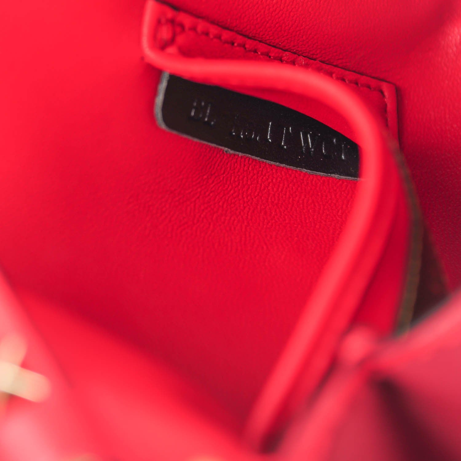 Valentino Garavani Nappa Canvas Camouflage Mini Rockstud Flap Saddle Crossbody Bag Red 7 of 7