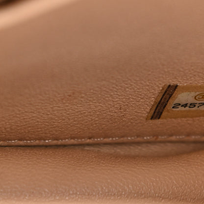 Chanel Lambskin Reversed Chevron Quilted Flap White 7 of 17