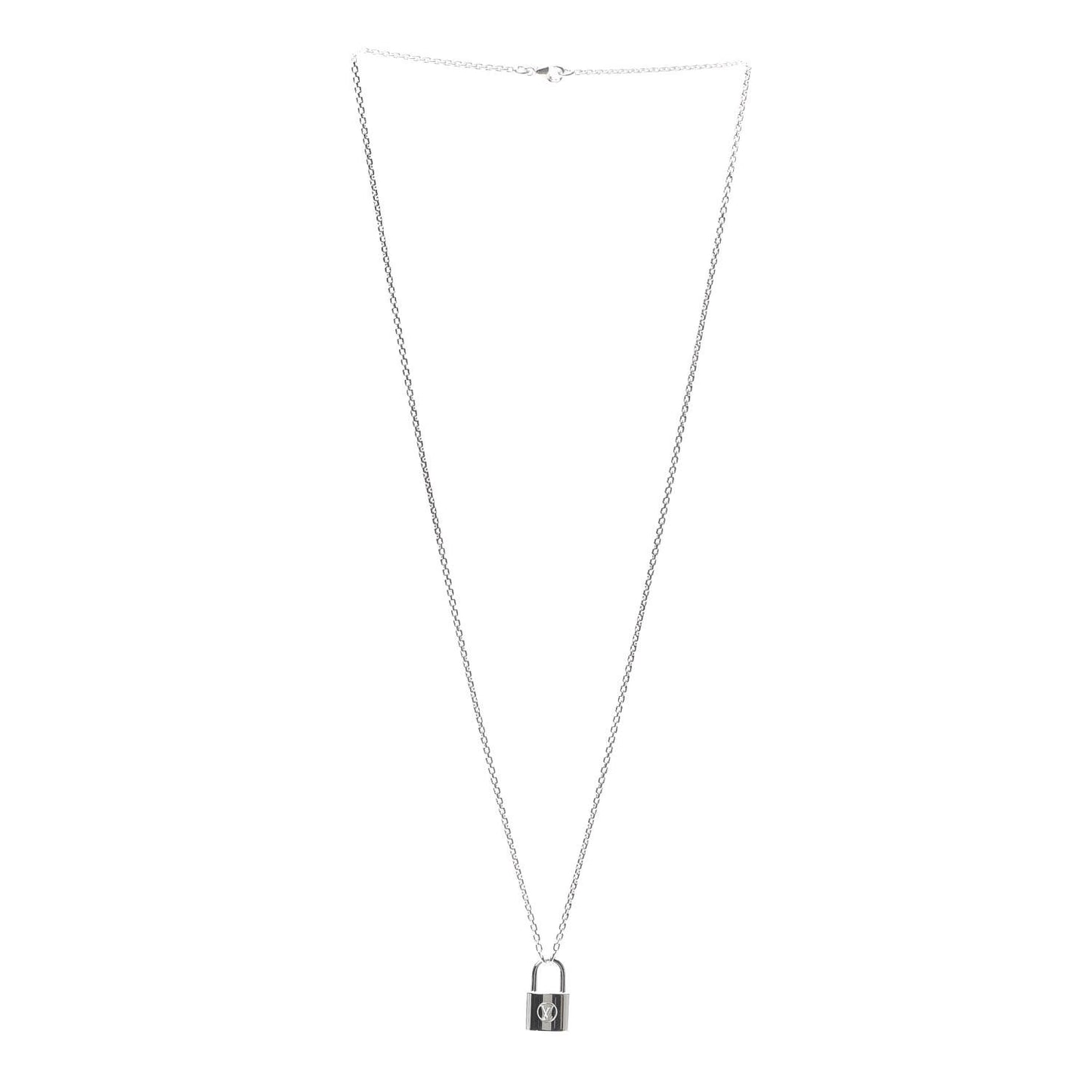 Sterling Silver Lockit Necklace