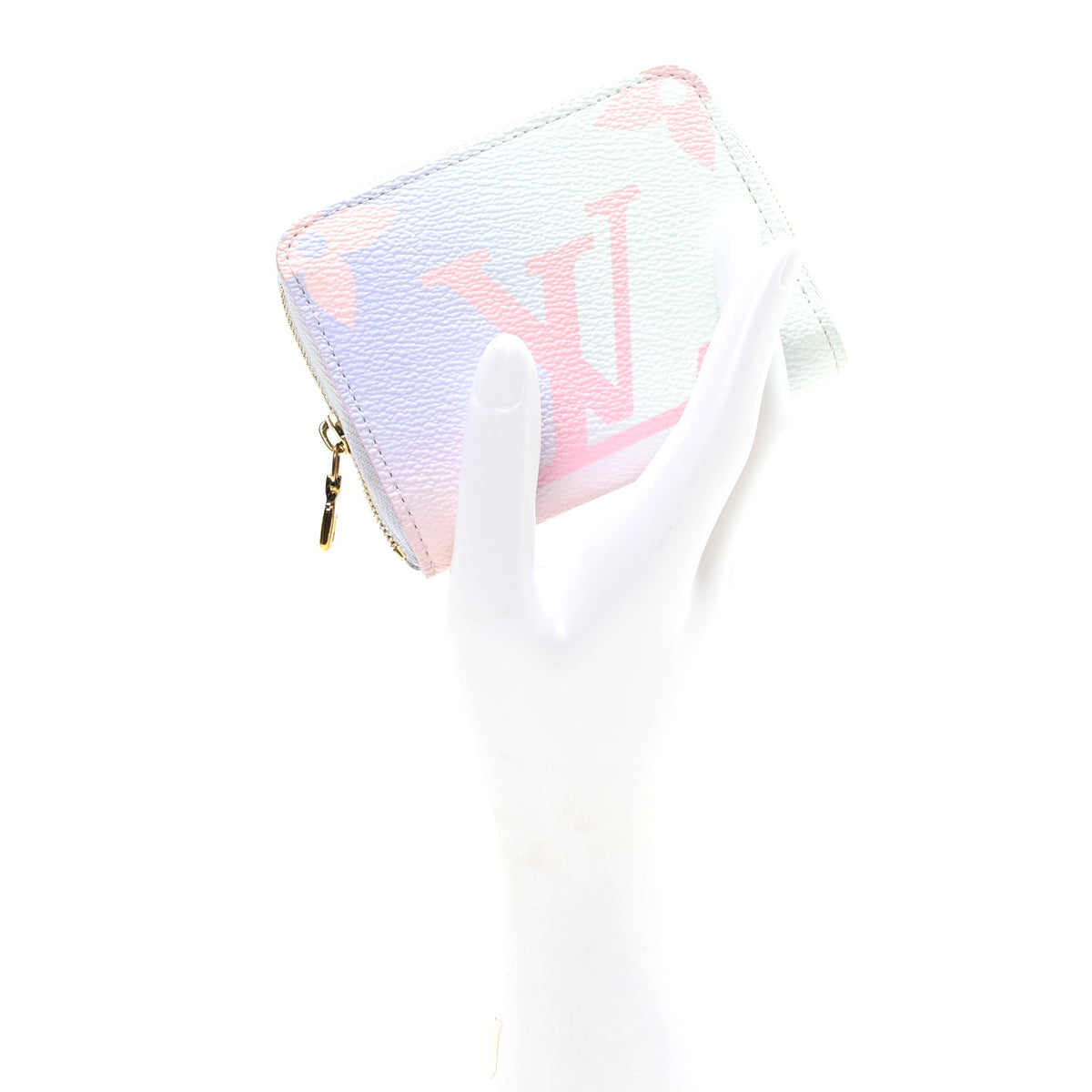 Louis Vuitton Monogram Giant Spring In The City Zippy Coin Purse Sunrise Pastel 2 of 6
