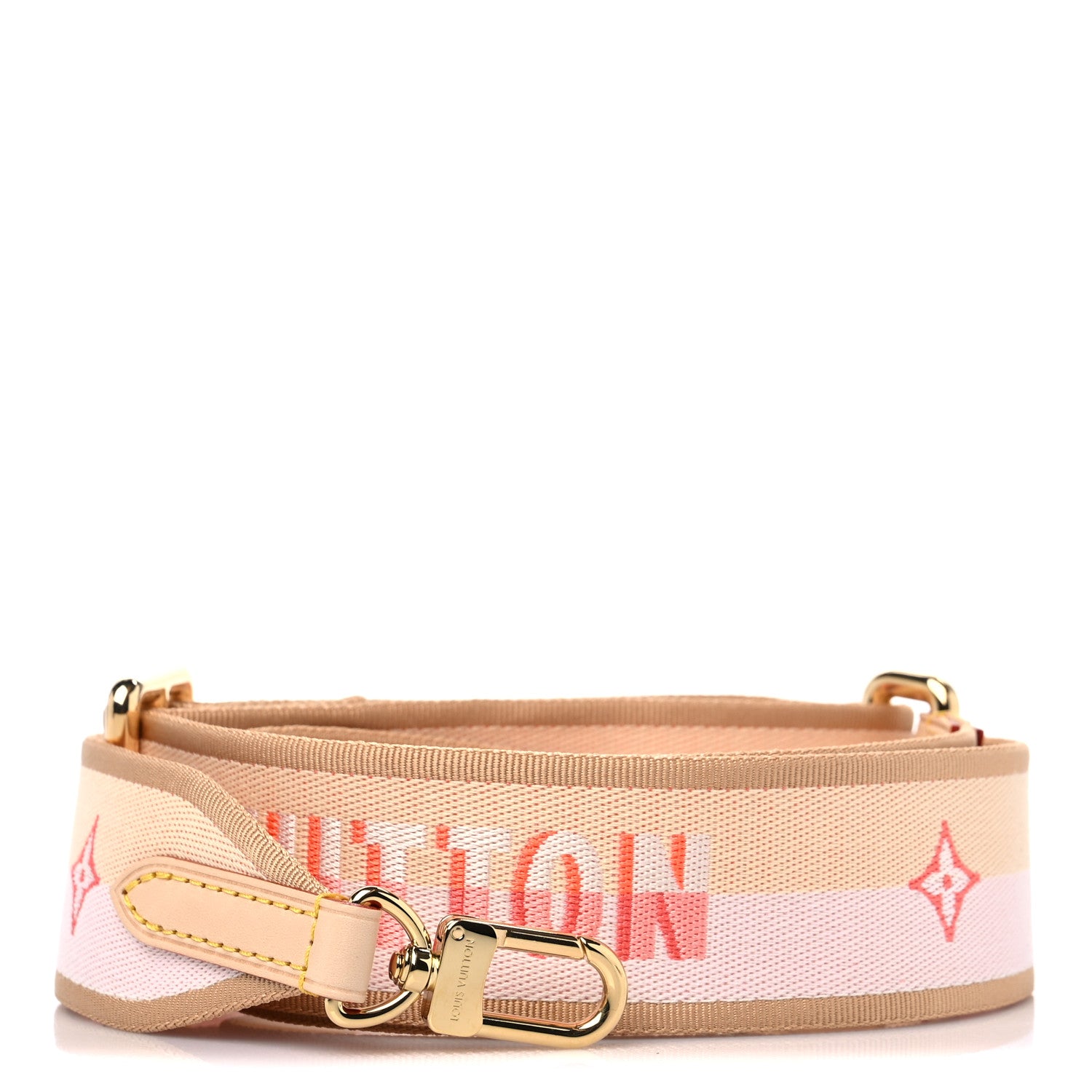 Louis Vuitton Jacquard Speedy Bandouliere 20 Shoulder Strap Pink Orange 1 of 3
