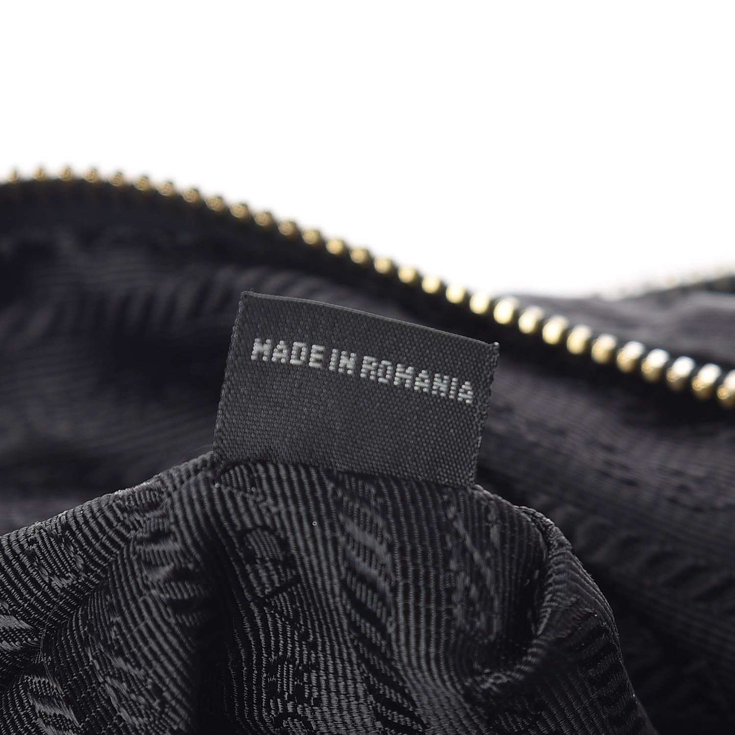 Prada Saffiano Tessuto Nylon Tote Black 7 of 11