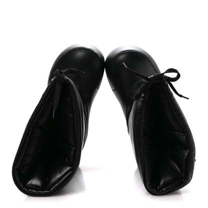 Balenciaga Shiny Super Soft Calfskin Mens Alaska High Boots 43-44 Black 2 of 7