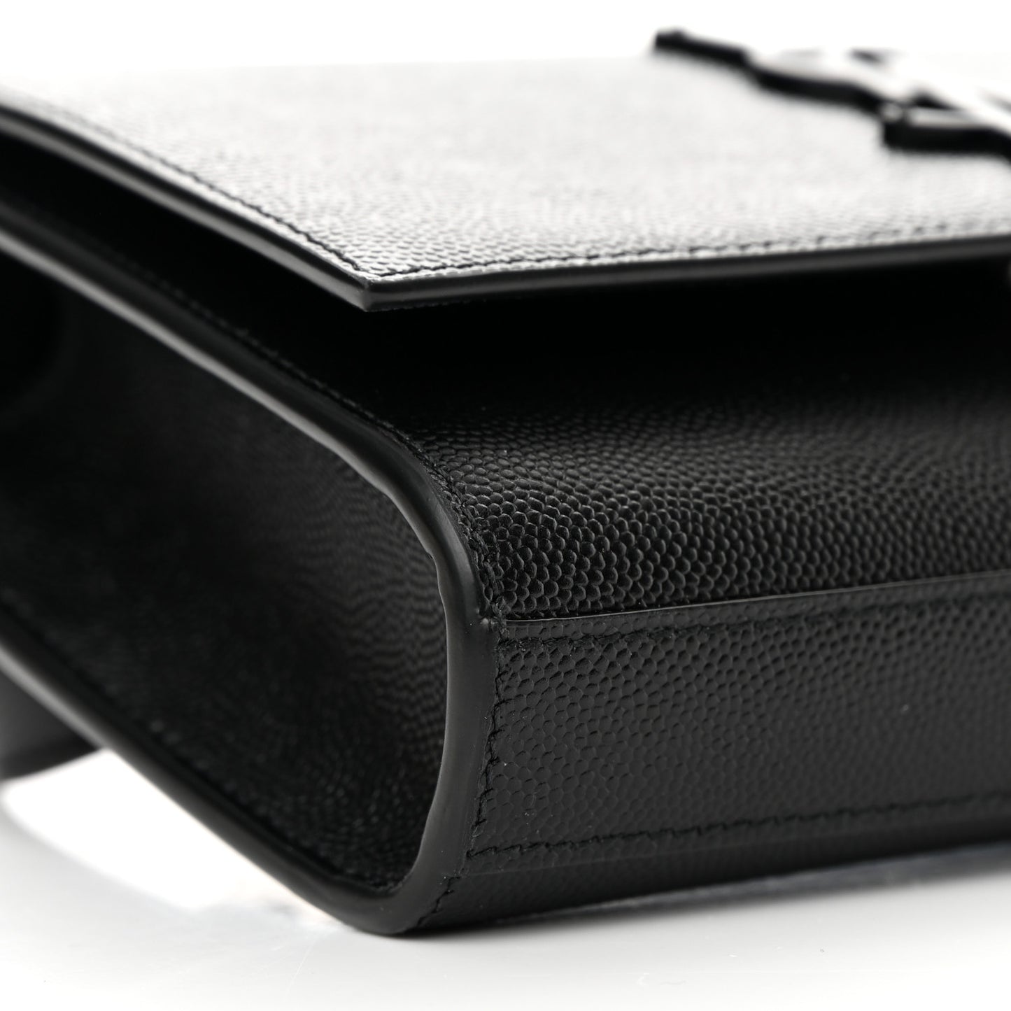 Grain De Poudre Monogram Kate Belt Bag Black
