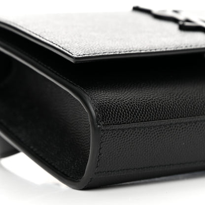 Saint Laurent Grain De Poudre Monogram Kate Belt Bag Black 7 of 9
