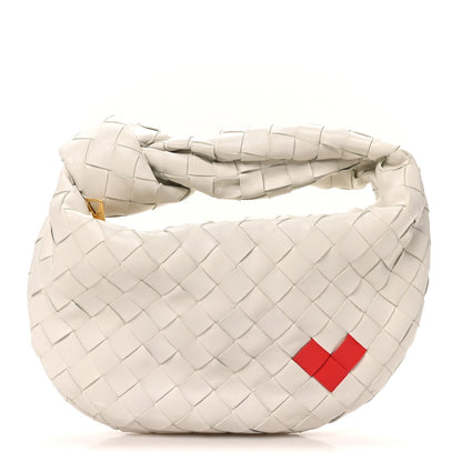 Bottega Veneta Nappa Intrecciato Mini Heart Jodie White White 1 of 10