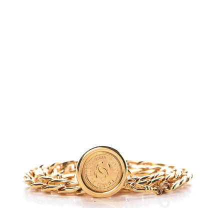 Chanel Chain Medallion Belt Gold 1 of 5