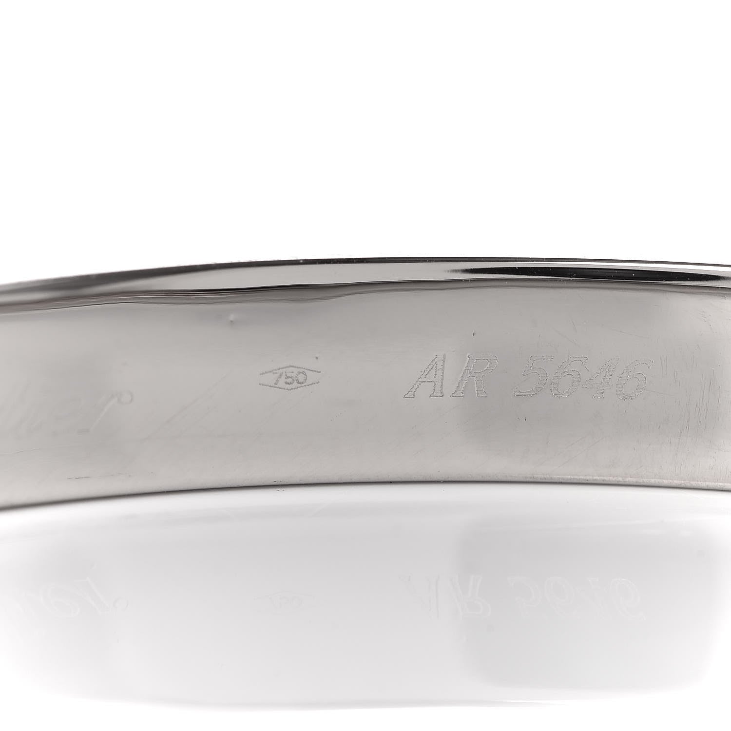Cartier 18K White Gold LOVE Bracelet 16 5 of 5