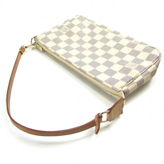 Louis Vuitton Damier Azur Pochette Accessories Bag 4 of 8