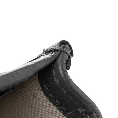 Gucci GG Supreme Monogram Textured Dollar Calfskin Phone Crossbody Bag Grey Black Graphite Grey 11 of 12