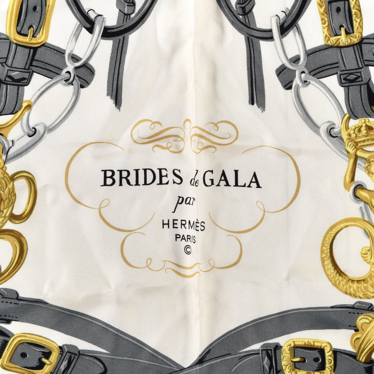 Hermes Silk Brides De Gala Scarf 90 5 of 5