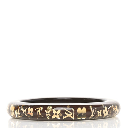 Louis Vuitton Resin Swarovski Medium Inclusion Bracelet PM Marron 3 of 3