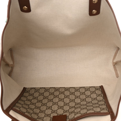 Gucci GG Plus Monogram Medium Signature Web Loop Tote Brown 5 of 14