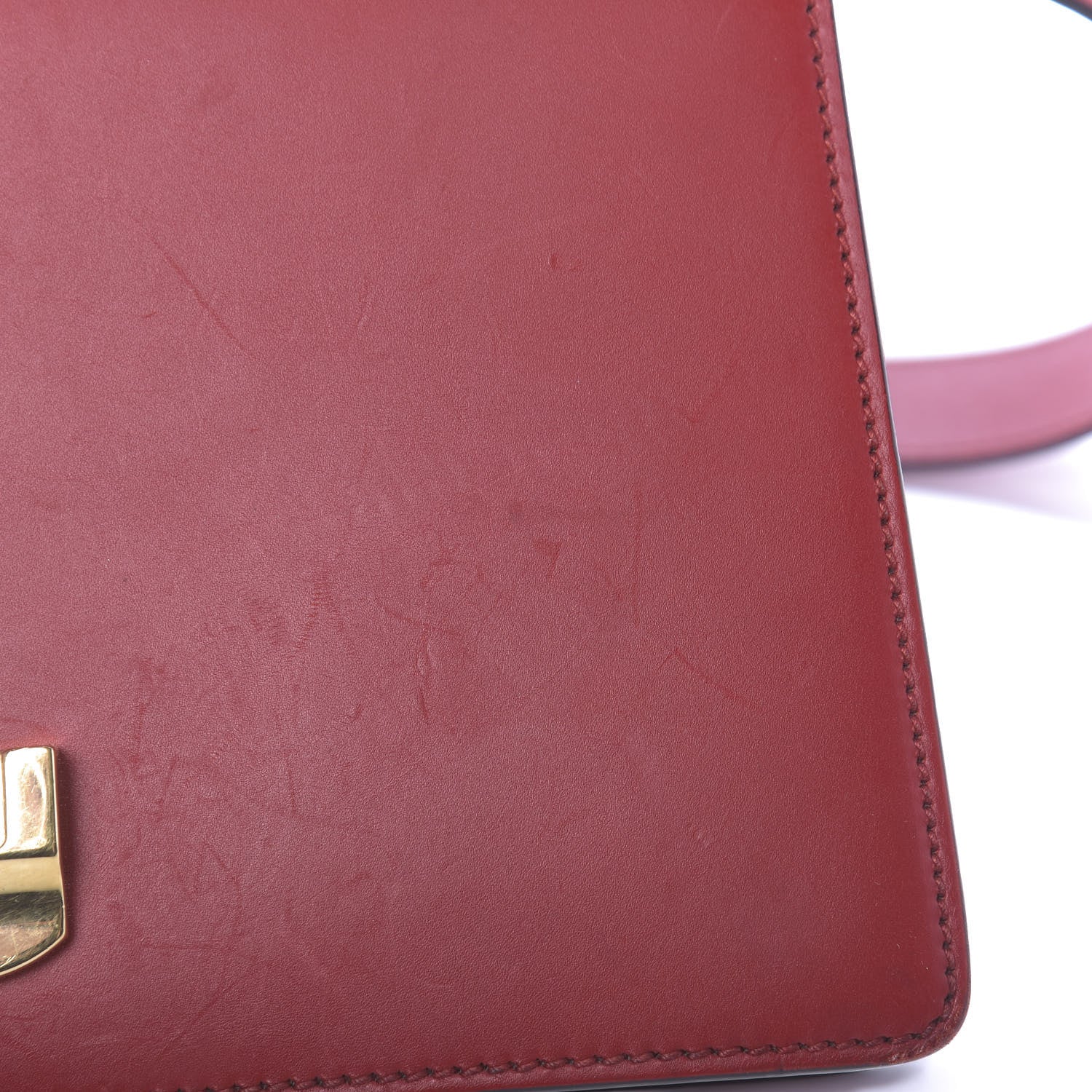 Gucci Calfskin Small Sylvie Shoulder Bag Hibiscus Red 15 of 15