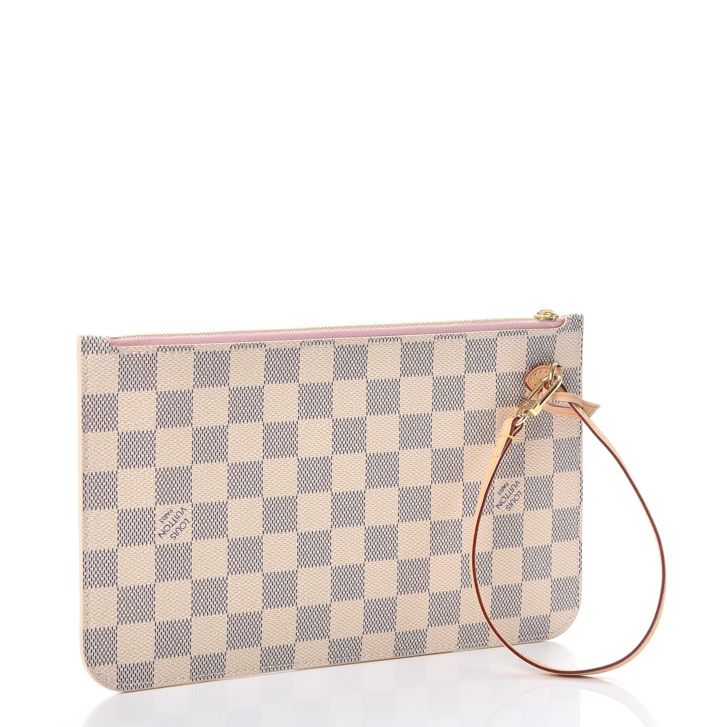 Damier Azur Neverfull MM GM Pochette Rose Ballerine