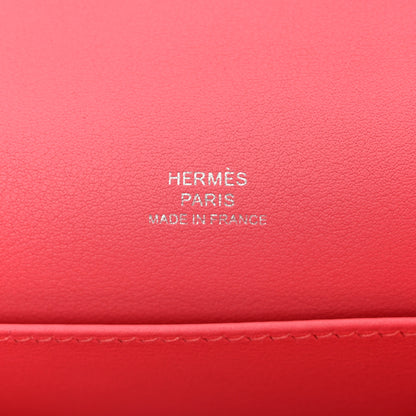 Hermes Swift Kelly Pochette Clutch Rose Azalee 5 of 8