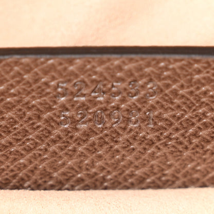 Gucci GG Supreme Monogram Web Medium Ophidia Top Handle Dome Bag Brown 7 of 10