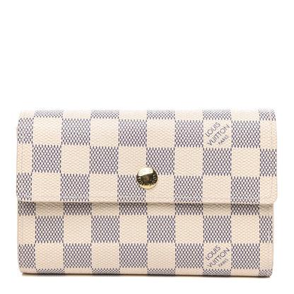 Louis Vuitton Damier Azur Alexandra Wallet 1 of 8
